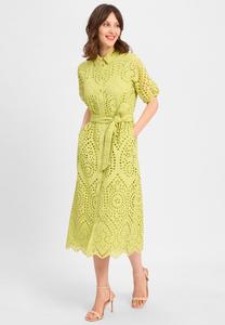 Платье-рубашка s.Oliver BLACK LABEL, зеленый