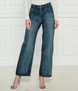 Джинсы женские Guess Jeans клеш от бедра, синий