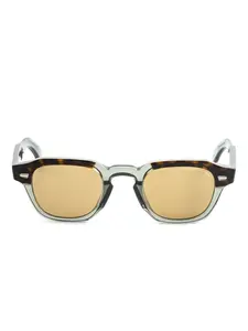 Солнцезащитные очки в стиле колор-блок Cutler & Gross, коричневый