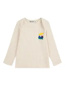 Топ с вышивкой в виде поезда BOBO CHOSES, нейтральный