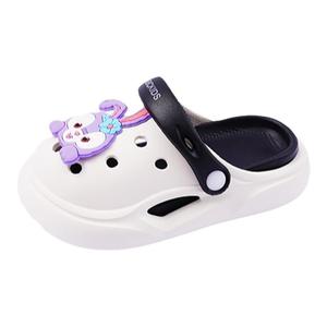 Тапочки для детей от 3 до 7 лет ABC KIDS, белый/черный