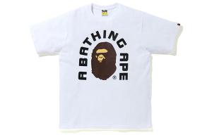 Футболка Ape Head Series для мужчин A Bathing Ape, фиолетовый