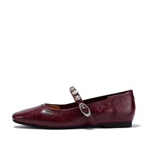 Туфли Мэри Джейн на массивном каблуке Women's BELLALILY, Burgundy