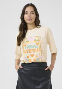 Футболка с принтом CUREEM Culture, кремовый