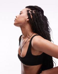 Лиф бикини с глубоким вырезом спереди и глубоким вырезом на спине, черный & Other Stories