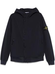 Stone Island куртка с капюшоном, синий