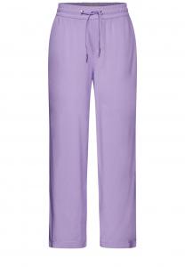 Брюки свободного кроя STREET ONE, фиолетовый