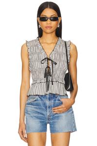 Топ Martine Rails, ivory jet gingham