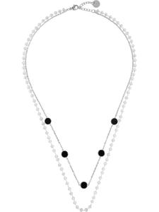 StyleBREAKER Серебряное колье / Прозрачное