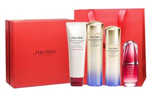 SHISEIDO ZISHENGTANG розовый крем-тонер для талии набор для ухода за кожей женщин стабилизирующий увлажняющий восстанавливающий очищающий комплект из 4 предметов