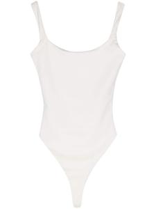 ENTIRE STUDIOS боди без рукавов с квадратным вырезом, белый