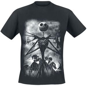 Футболка The Nightmare Before Christmas Stormy Skies, черный