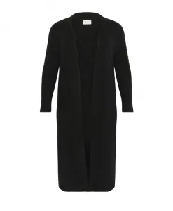 Длинный кардиган Ринье Kaffe Curve, черный