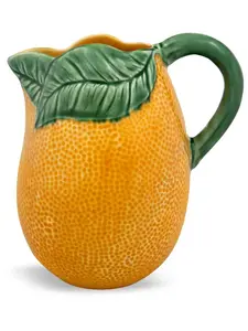 Кувшин jarros, 18х17,5х13,5 см, Bordallo Pinheiro, оранжевый