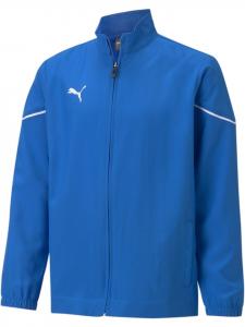 Тренировочная куртка "TeamRISE Sideline Jacket Jr" синего цвета Puma