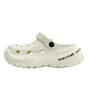 REALYOU Клоги для женщин, мягкие и упругие, белые (стандартный размер), цвет White (Regular)