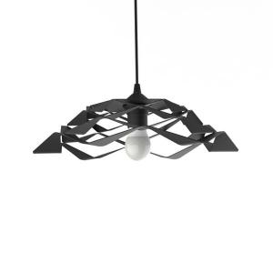 Подвесной светильник Lumicom Migra, 40x40x40 см, черный