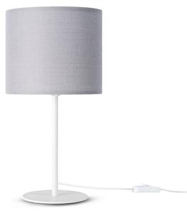 Настольная лампа Paco Home Luca Tl, серый - серый металлик - светло-серый