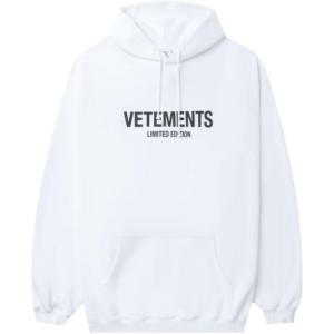 Худи с логотипом Vetements, белый