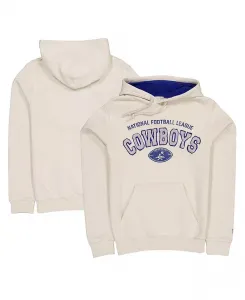 Мужской кремовый худи Dallas Cowboys Historic Pullover Hoodie New Era