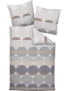 Janine Постельное белье Mako из атласа, цвет тауп