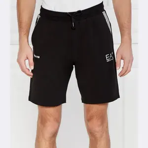 Шорты стандартного кроя Ea7, черный