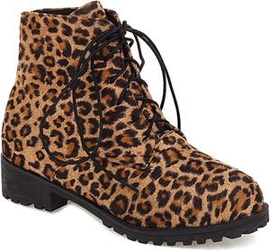 Женские повседневные ботильоны MIOKE на плоской подошве, замшевые, с круглым носком, шнуровкой, удобные для ежедневной ходьбы, короткие, Beige-Velvet Lined