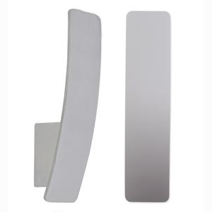 Настенный светодиодный светильник, металлический корпус серебристого цвета, степень защиты IP20 Näve, серебристый