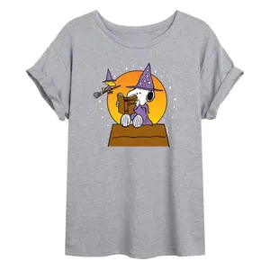 Большая футболка с рисунком Snoopy Wizard для детей Peanuts "Magic Potions" Licensed Character