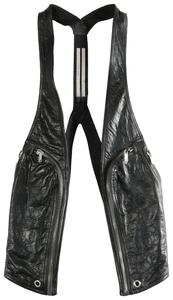 Rick Owens Жилет Рика Оуэнса в стиле Баухаус, черный