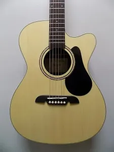Акустико-электрогитара Alvarez RF26CE Regent OM/Folk с футляром Deluxe