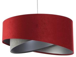 Подвесной светильник BPSKoncept Galaxy Velour 50 cm, 50x23x93 см цвет bordeaux/grau/silber