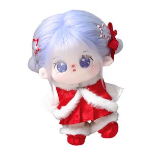 MENGWAGONGDIAN Плюшевая кукла Cotton Dolls Purple Encounter, высота 20 см