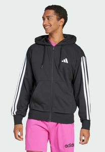 Толстовка Adidas Sportswear Zip-up sweatshirt, Black White/Black