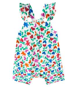 Детский хлопковый комбинезон с цветочным рисунком Fábula, Est Coraflor Fundo Off