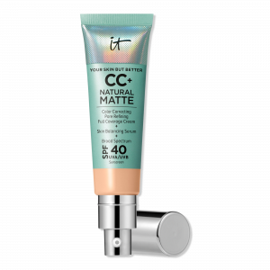 CC+ кремовая натуральная матирующая тональная основа с SPF 40 IT Cosmetics, Light Medium