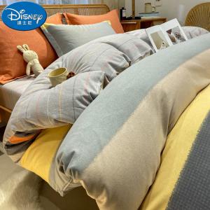 Disney Комплект постельного белья 1,5 м, 4 предмета, для матраса 200x200 см