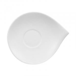 Блюдце Villeroy & Boch Flow, 13,1x11,2 см, белый