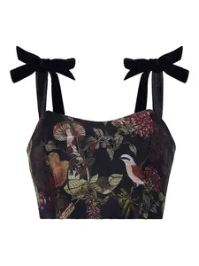 Топ Tira Cara Cara, черный