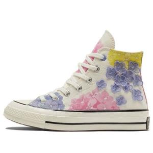 Кроссовки chuck 70 high 'floral' Converse, белый