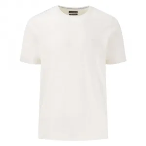 Свитер Fynch Hatton Cotton Linen Shortsleeve, белый