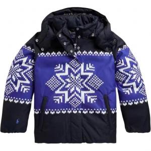 Polo Ralph Lauren Детская синяя пуховая куртка Blue Kids'