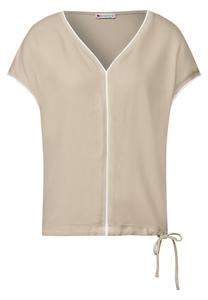 Рубашка STREET ONE, бежевый