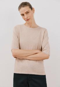 Базовая футболка Cortefiel, песочный