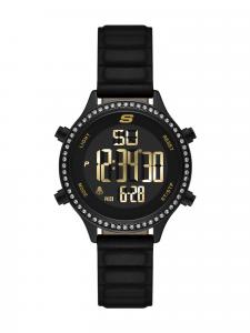 Женские цифровые полиуретановые часы Skechers SR6341, цвет Black
