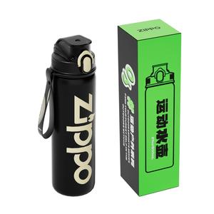 ZIPPO Пластиковые стаканы для воды tritan black gold 800ml