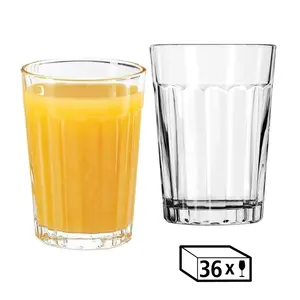Стакан для сока LIBBEY 70660 "PANELED TUMBLERS", 251 мл, набор из 12 шт. Libbey