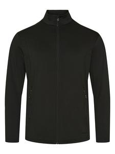 COLD Флисовый пуловер "Стубен" черного цвета