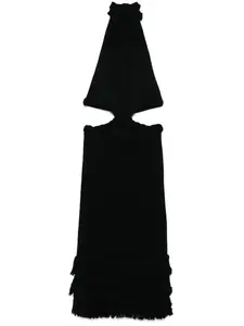 Платье миди с вырезом Johanna Ortiz, черный