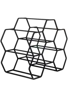 Подставка для вина pico среднего размера, 30х26х18 см, Xlboom, черный